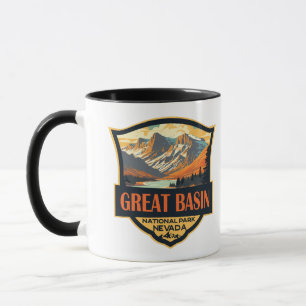 Caneca Excelente Basin National Park Ilustration Viagem A