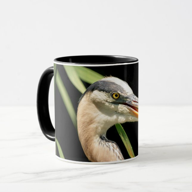 Caneca Excelente Blue Heron (Frente Esquerda)