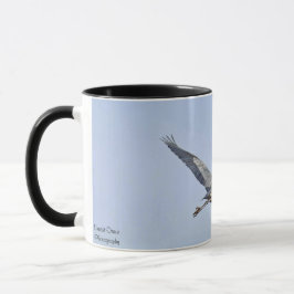 Caneca Excelente Blue HeronCoffee Mug