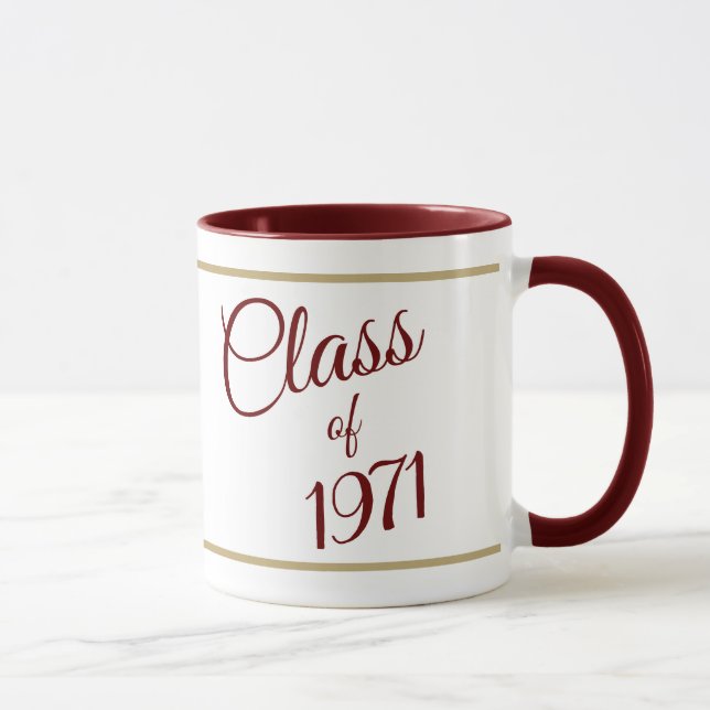 Caneca Excelente! Classe de 1971 (Direita)