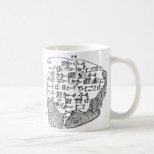 Caneca excelente Cuneiform da bebida