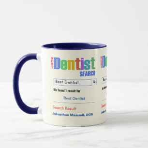Caneca Excelente Dentista Personalizado Melhor Presente