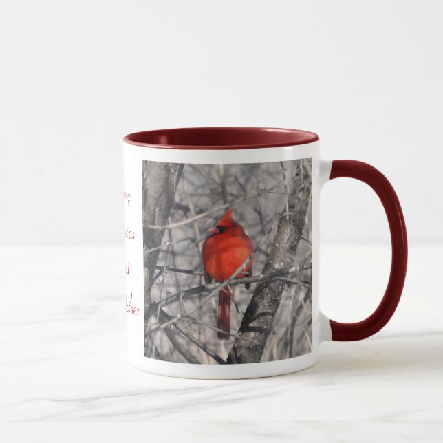 Caneca Excelente do Feliz Natal - avô (Direita)
