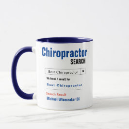 Caneca Excelente e Personalizado Melhor Chiropracor Gift 