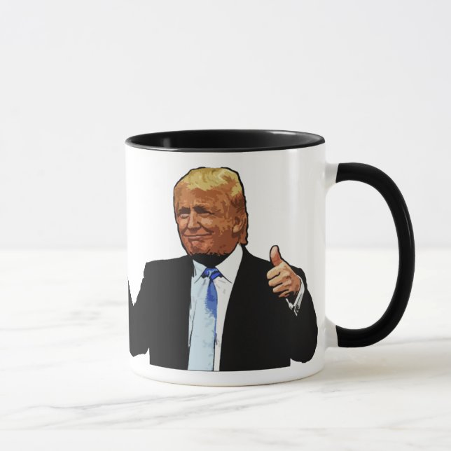 Caneca Excelente Mug! Engraçado Donald Trump Nome do Pai  (Direita)