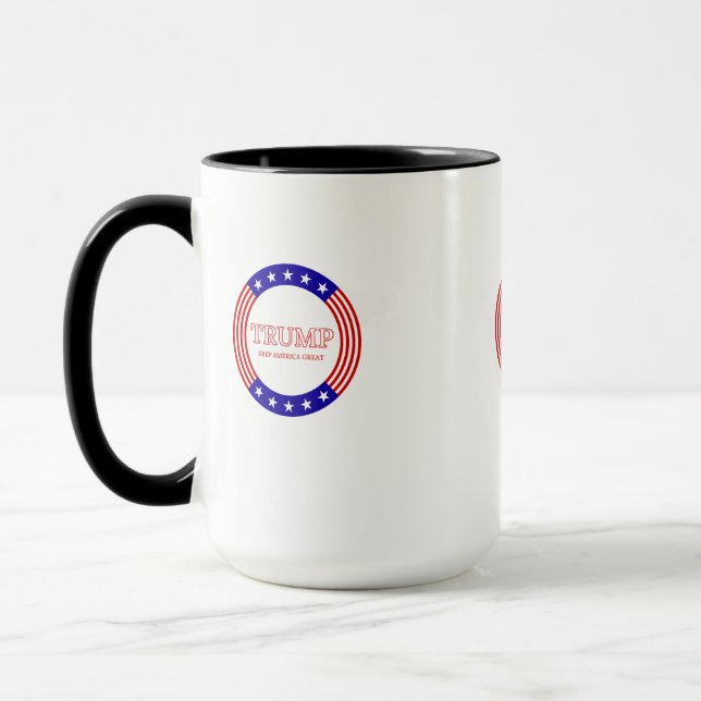 Caneca Excelente Trump Keep America (Esquerda)