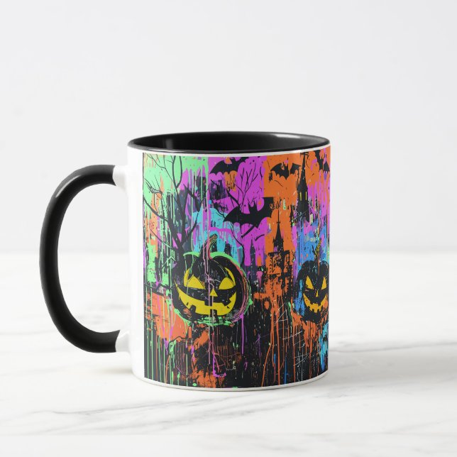 Caneca ExDesigner | Personalização | Dia das Bruxas (Esquerda)
