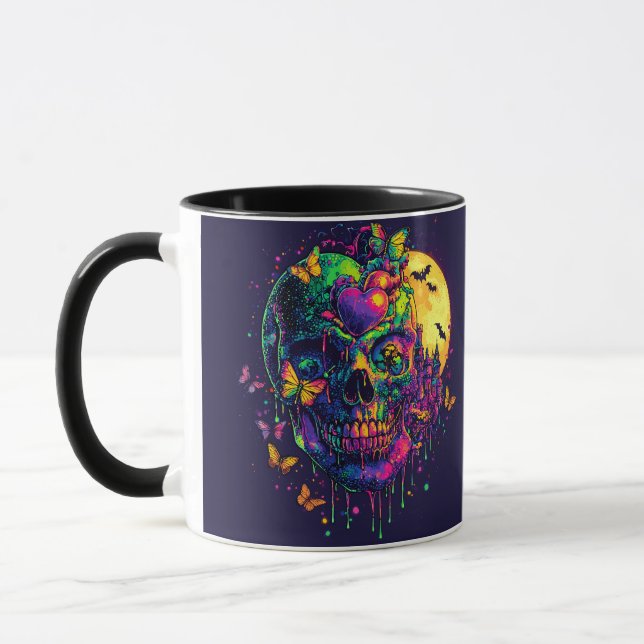 Caneca ExDesigner | Personalização | Dia das Bruxas (Esquerda)