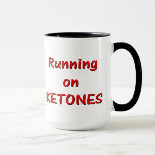 Caneca Executando o Ketones Mug