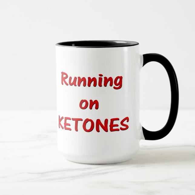 Caneca Executando o Ketones Mug (Direita)