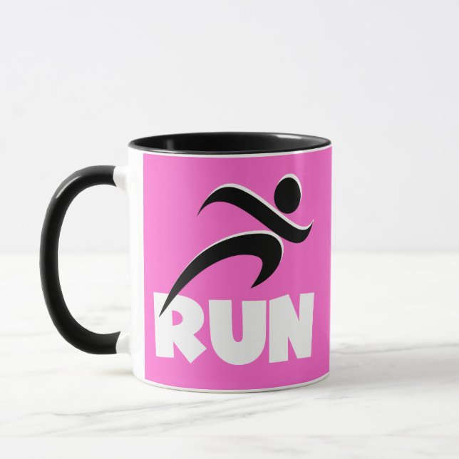 Caneca Executar branco (Esquerda)