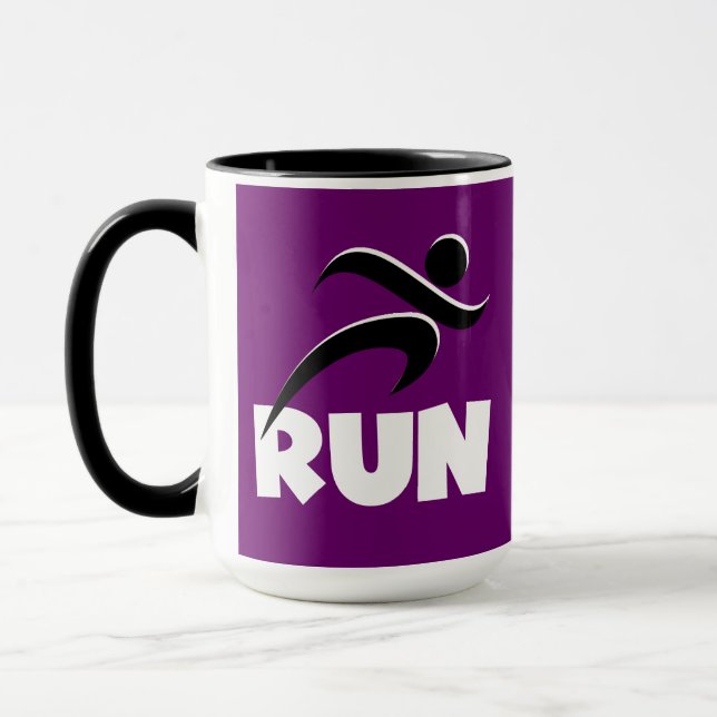Caneca Executar branco (Esquerda)