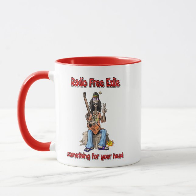 Caneca exílio livre de rádio (Esquerda)