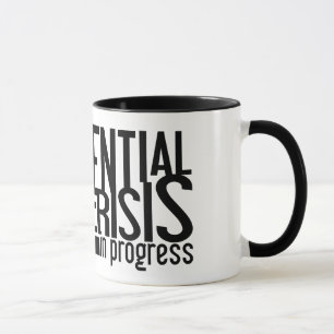 Caneca existencial da crise