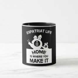 Caneca Expatriados Expatriados No Exterior Famílias E Pre
