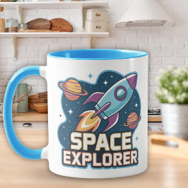 Caneca Explorador de Espaço Júnior