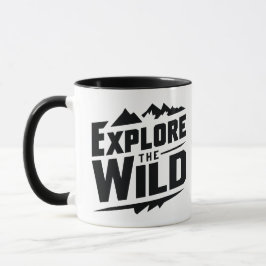 Caneca Explore o selvagem