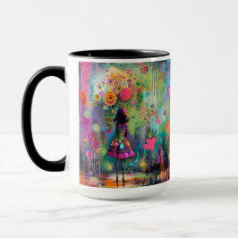 Caneca Explosão de cor Whimsical