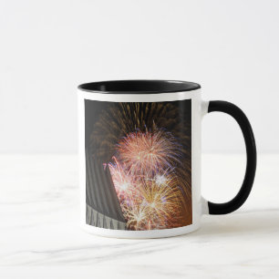 Caneca Explosão de fogos de artifício