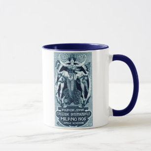Caneca Expo Internacional de Milão 1906