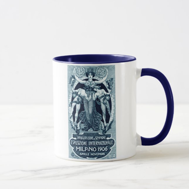 Caneca Expo Internacional de Milão 1906 (Direita)