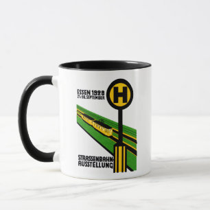 Caneca Exposição 1928 Street Car
