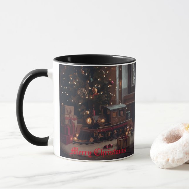 Caneca Expresso Festivo (Com Donut)