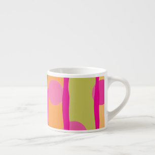 Caneca Expresso Rosa Vibrante e Feliz