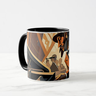 Caneca Expressões de Jazz Mug