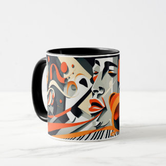 Caneca Expressões de Jazz Mug
