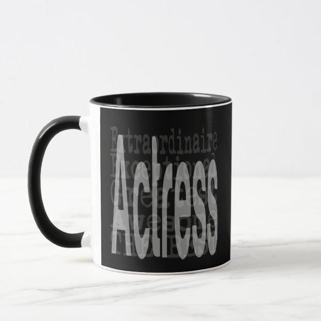 Caneca Extraordinário atriz (Esquerda)