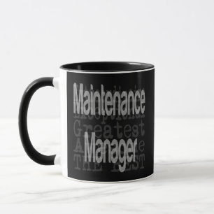 Caneca Extraordinário do Gerenciador de Manutenção