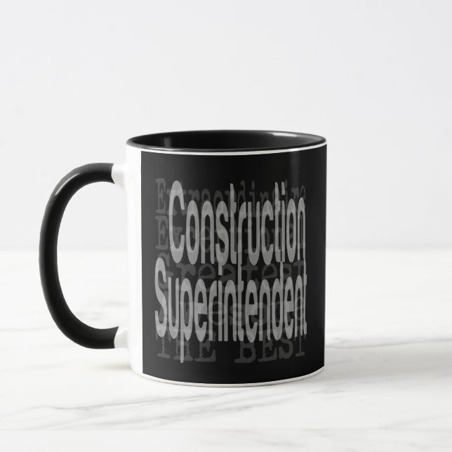 Caneca Extraordinário Superintendente de Construção (Esquerda)