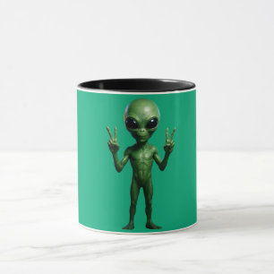 CANECA Extraterrestre futurista