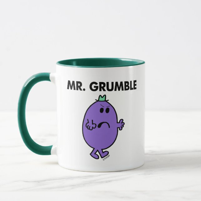 Caneca Extremamente Infeliz Sr. Grumble (Esquerda)