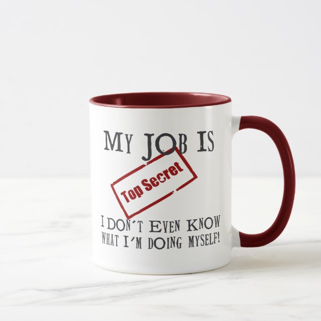 Caneca Extremamente secreto! (Direita)
