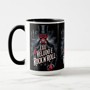 Caneca Exu Veludo é Rock'N'Roll #1