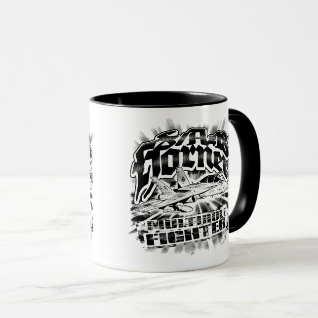 Caneca F/A-18 Hornet Mug (Frente Esquerda)