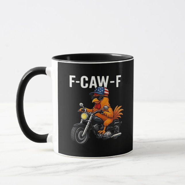 Caneca F-Caw-F Chicken Classic Aesthetic Graphic (Esquerda)