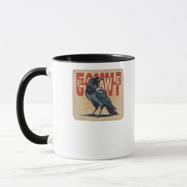 Caneca F-Caw-F Clássico Clássico Único (Esquerda)