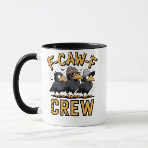 Caneca F-Caw-F Equipamento De Cascos Engraçado