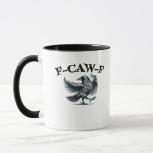 Caneca F-Caw-F Estilo Retro
