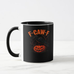Caneca F-Caw-F Halloween Moderno Casual