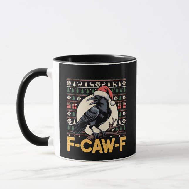 Caneca F-Caw-F Não Estou Construindo um Boneco de Neve Na (Esquerda)
