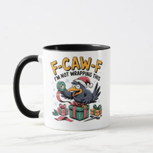 Caneca F-Caw-F Não Estou Envolvendo Este Natal Divertido
