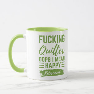 Caneca F* Sair Oops Quero Dizer Boas Retiradas