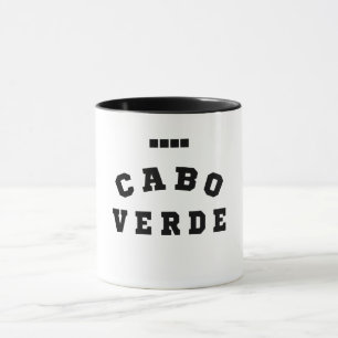 Caneca Fã de Futebol de Cabo Verde Futebol