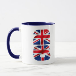 Caneca Fã de futebol Inglaterra Reino Unido 2026 Mundial