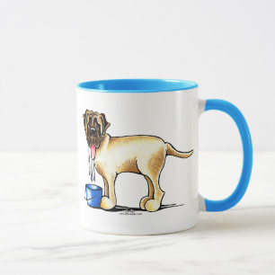Caneca Fabricante da água do Mastiff