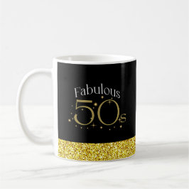 Caneca Fabulosa 50 de Escrita Moderna em Branco, Lente Do